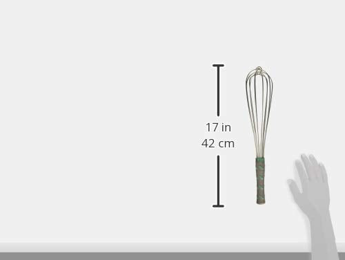 Vollrath 47093 Jacob's Pride 16" French Whip Whisk with Nylon Handle, Stainless Steel, NSF, Silver