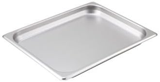 Winco SPH1 Half-Size Steam Table Pan, 1.5" Deep, Stainless Steel - 1/2 Size Pan