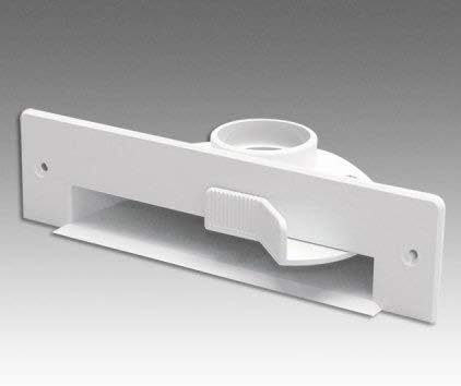 Central Vacuum Vac Pan, Toe Kick, White