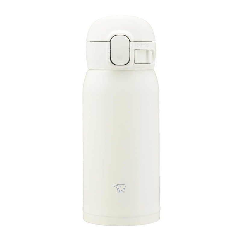 Zojirushi SM-WS36-WM Stainless Steel Mug, 12-Ounce, Matte White