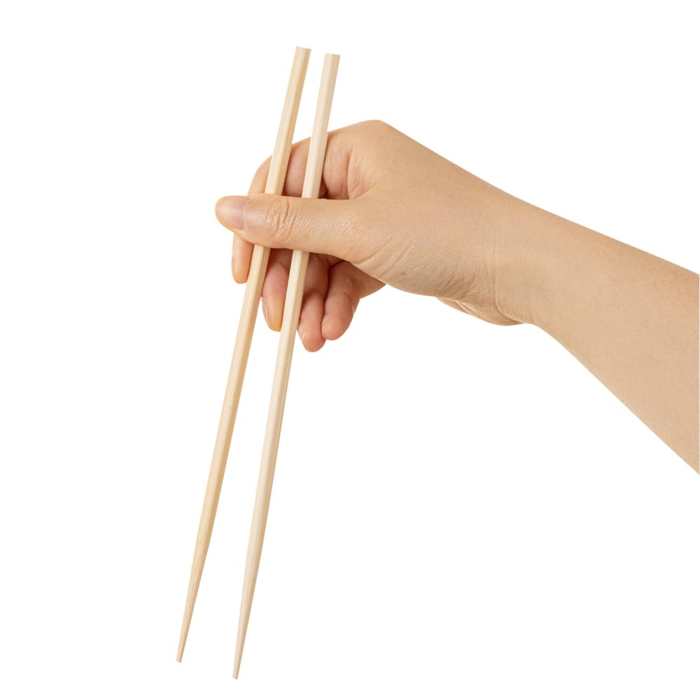 Restaurantware-Bambuddha 9.5 Inch To Go Chopsticks, 100 Durable Bamboo Chopsticks - With Paper Band, Bamboo Premium Chopsticks, For All Kinds Of Foods, Ideal For Cafes And Restaurants