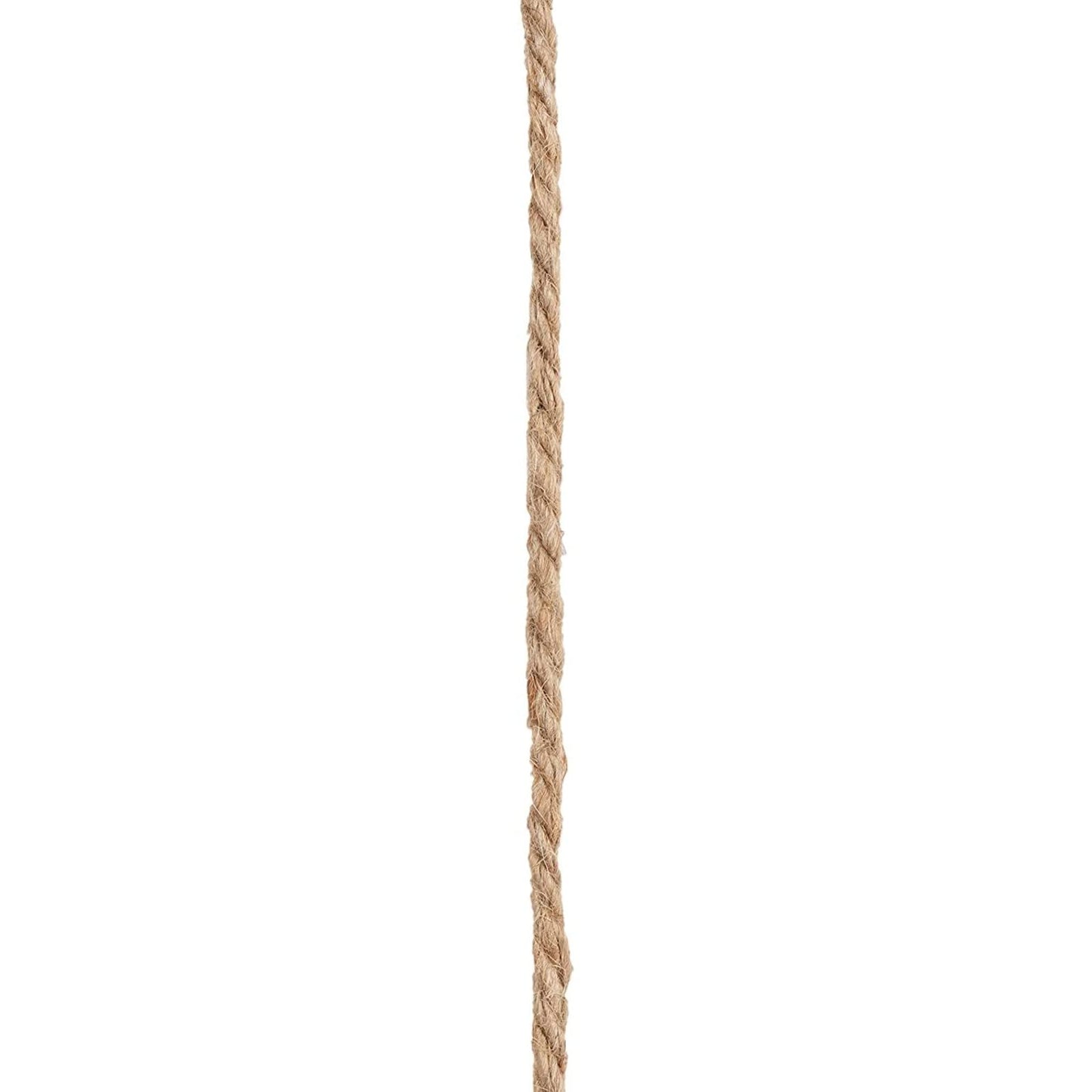 Bright Creations 100 Feet 5mm Thick Twisted Nautical Rope for Crafts and Gift Wrapping - Decorative Hemp Jute String Twine (Brown) - Jute Rope