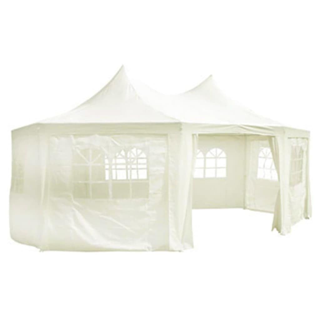 Xhnifbn 6x4.5x3m Garden Gazebo Replacement Canopy, Polyester Shade for Patio, Party, Camping, 50 People