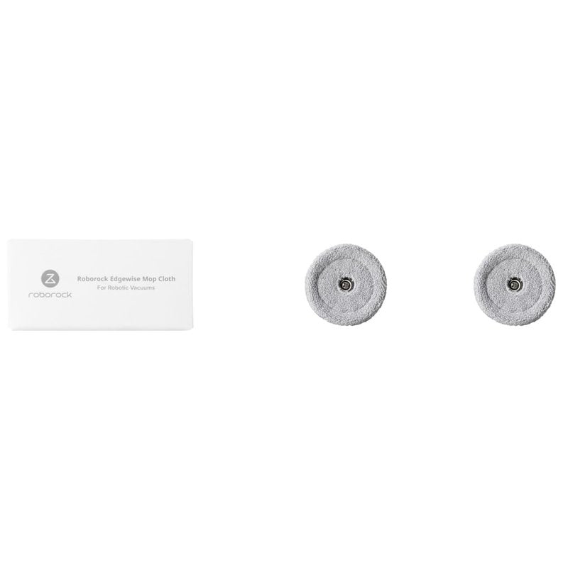 roborock 2 Pack Side Mop Cloths Saros 10 Robot Vacuum Cleaner, Mop Pad Replacement Accessories