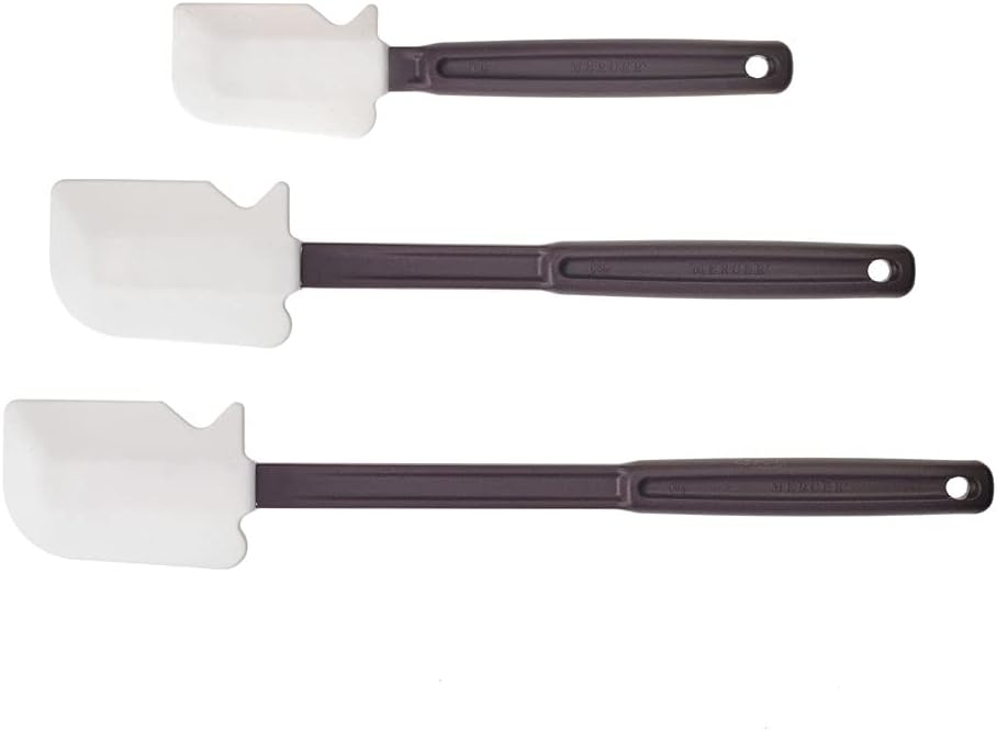 Mercer Culinary 10 Inch Silicone Spatula - Heat Resistant Kitchen Tool for Cooking and Baking