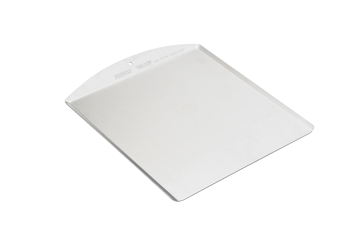 Nordic Ware Naturals Large Classic Cookie Sheet - Uncoated Natural Aluminum Commercial Quality Sheet Pan