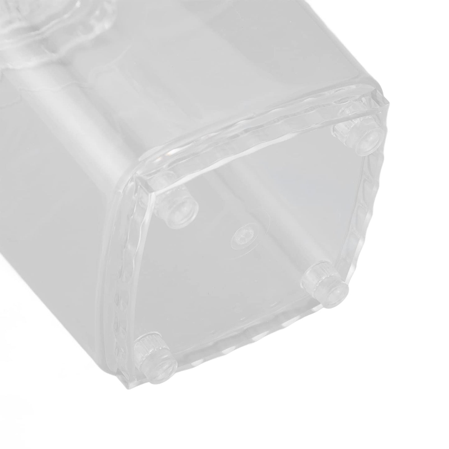 Manual Ice Crusher, Portable Ice Crusher Hand Crank Ices Ice Shaver and Snow Cone Machine Manual Ices Grinder IceChopper for Fast Coarse(Transparent)
