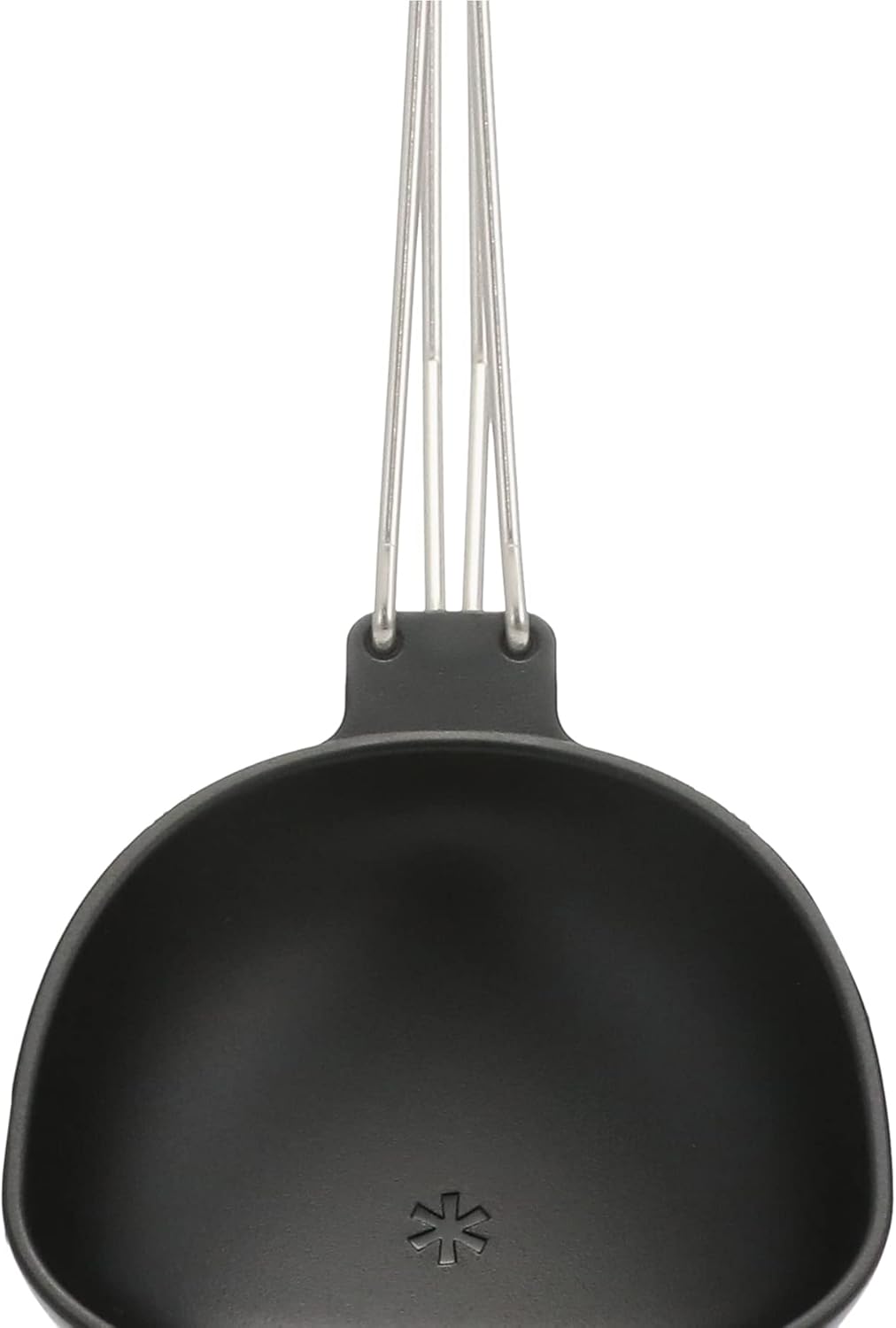 Snow Peak Folding Nylon Cooking Ladle for Camping/Hiking, Black