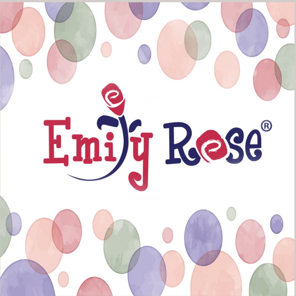 Emily Rose 5-Pack White 18 Inch Doll T-Shirts - 80/20 Cotton/Poly | Doll Clothes Wardrobe Basics β Fits American Girl & Our Generation Dolls β for DIY Crafts, Tie Dye Sublimation & More