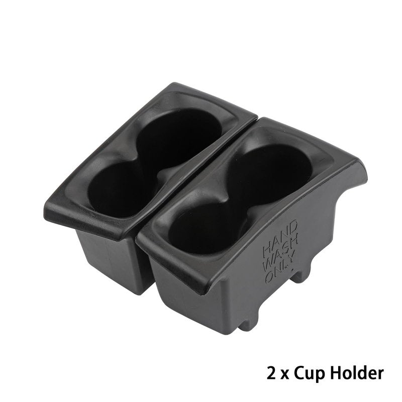 Car Door Cup Holder Insert Compatible with 2019-2024 Dodge Ram 1500 Right & Left Side Foam Door Trim Cup Holder Replaces# 5YK46TX7AC 5YK47TX7AC