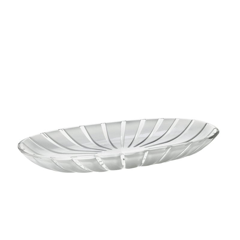 Guzzini Grace Transparent 15 x 7.5 Inch Serving Tray