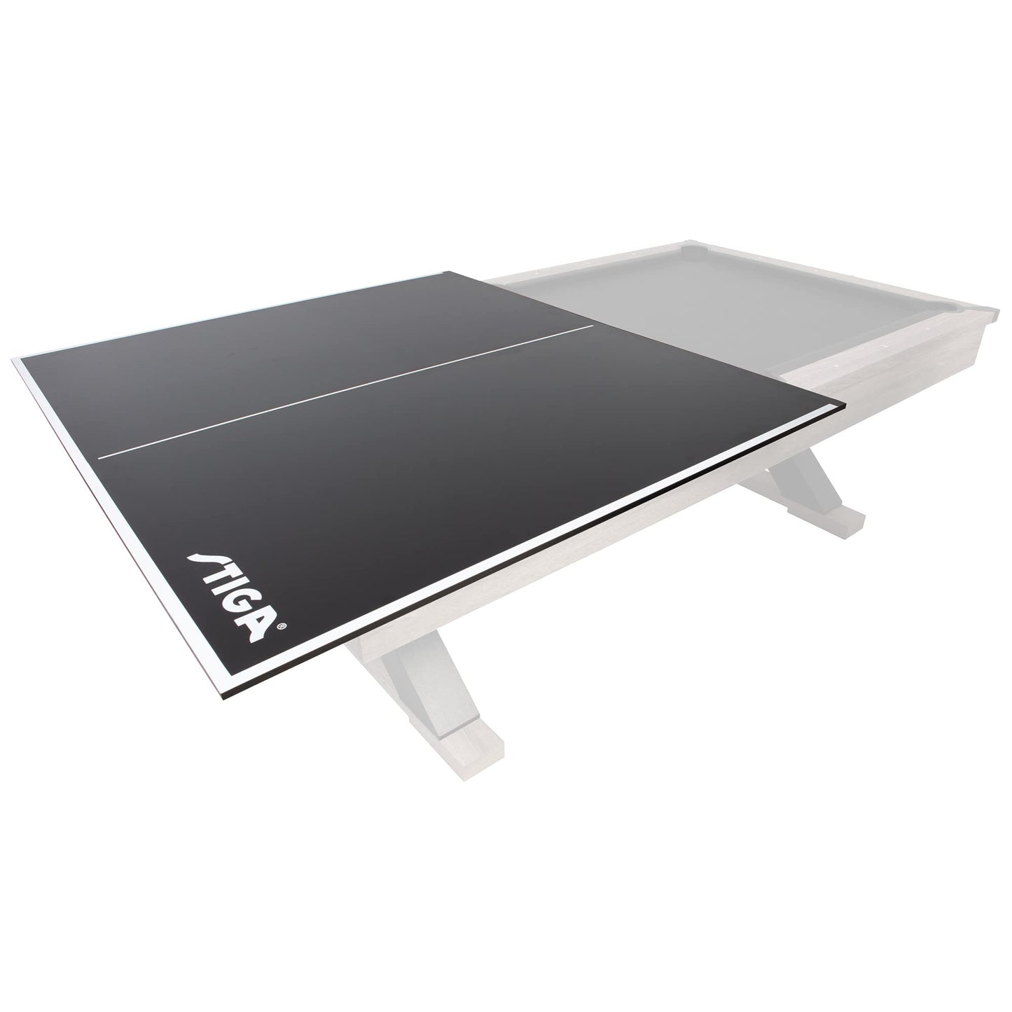 STIGA Premium Table Tennis Conversion Tables - Ping Pong Pool Table Toppers - One Piece and Four Piece Available
