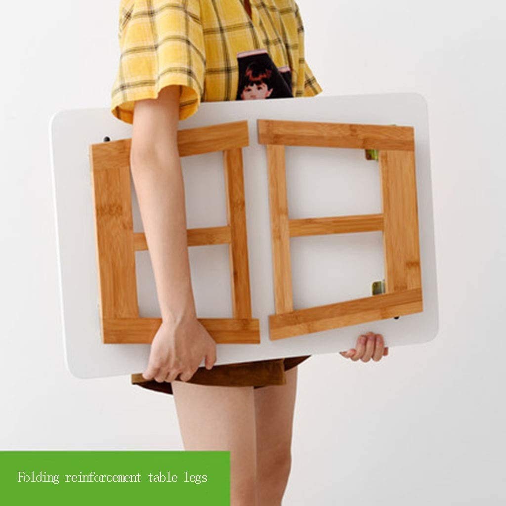 Side Table Economical and Practical Rectangular Folding Table, Coffee Table, Children's Table, Picnic Table (Table Only)