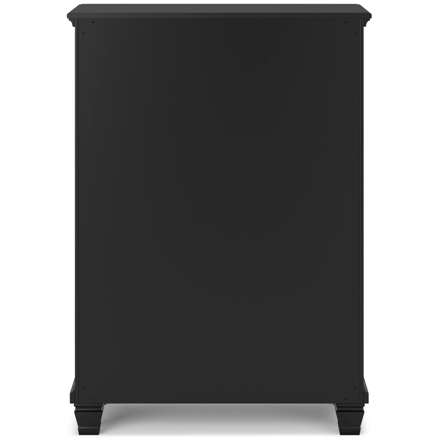 Signature Design by Ashley Lanolee Traditional 5 Drawer Chest for Bedroom, Black
