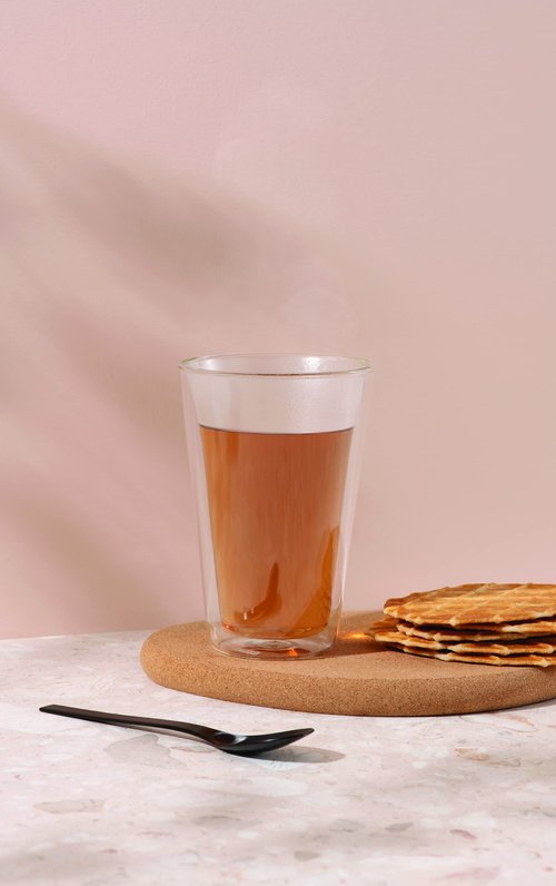 Bodum 13.5oz Canteen Double Wall High-Heat Borosilicate Glass, Set of 6, Clear