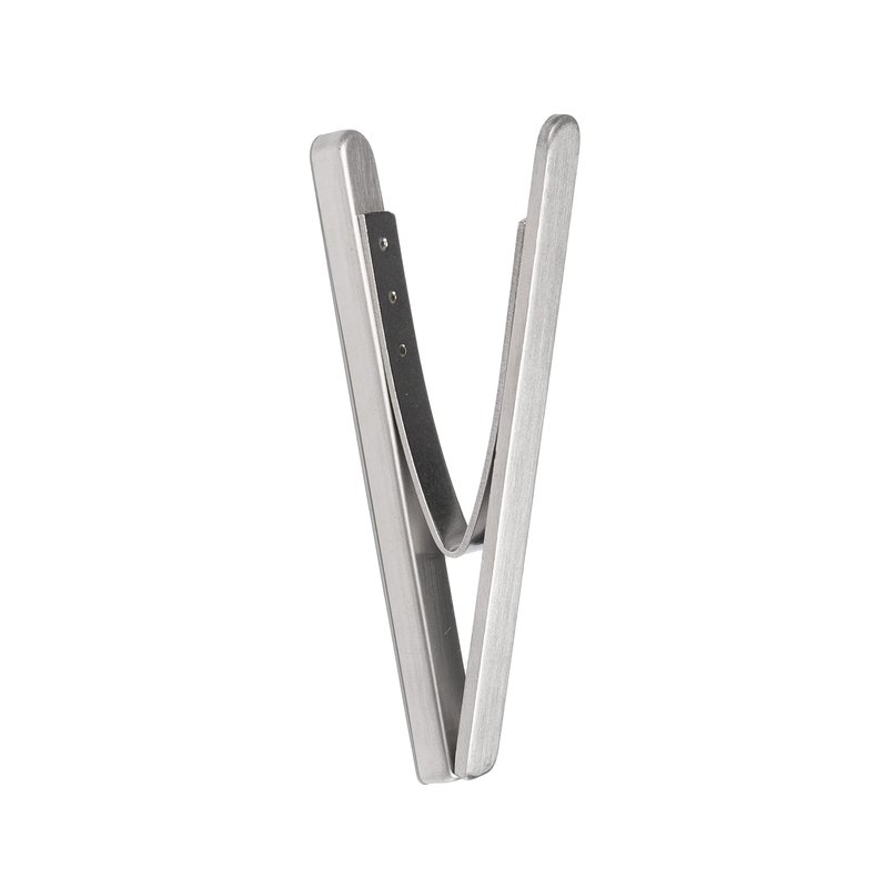 IKEA KUNGSFORS Magnetic Clips (For Kitchen Rail), Stainless Finish, 80x7mm - Set of 6