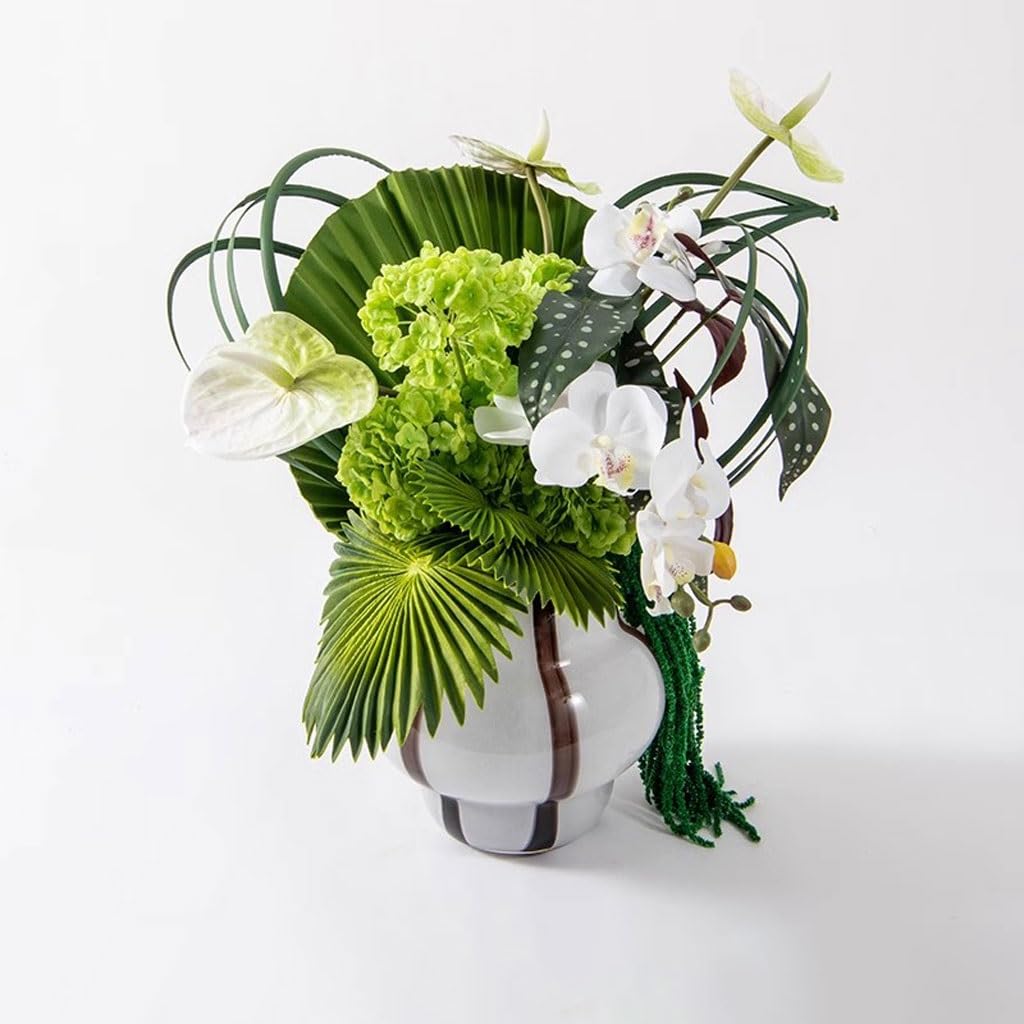 Artificial Bonsai Tree Modern Light Luxury Simulation Flower Art Decoration Table Fake Flower Sales Office Negotiation Table Coffee Table Hotel Decoration Flower Artificial Plant Bonsai Tree
