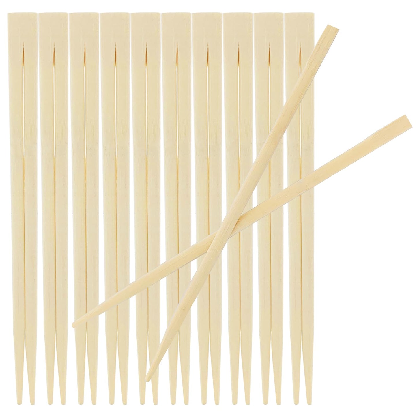 UEJYWUY 600 Pairs 8 Inch Disposable Chopsticks, 20cm Individually White Wrapped Disposable Bamboo Chopsticks, Bamboo Wooden for Noodles, Sushi, Asian Food