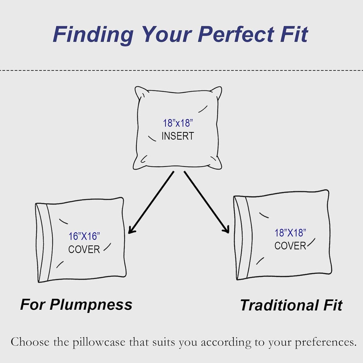 Skiennix 18x18 Pillow Inserts - Soft Hypoallergenic Square Pillows with Oeko-TEX Certified Filling, Set of 2