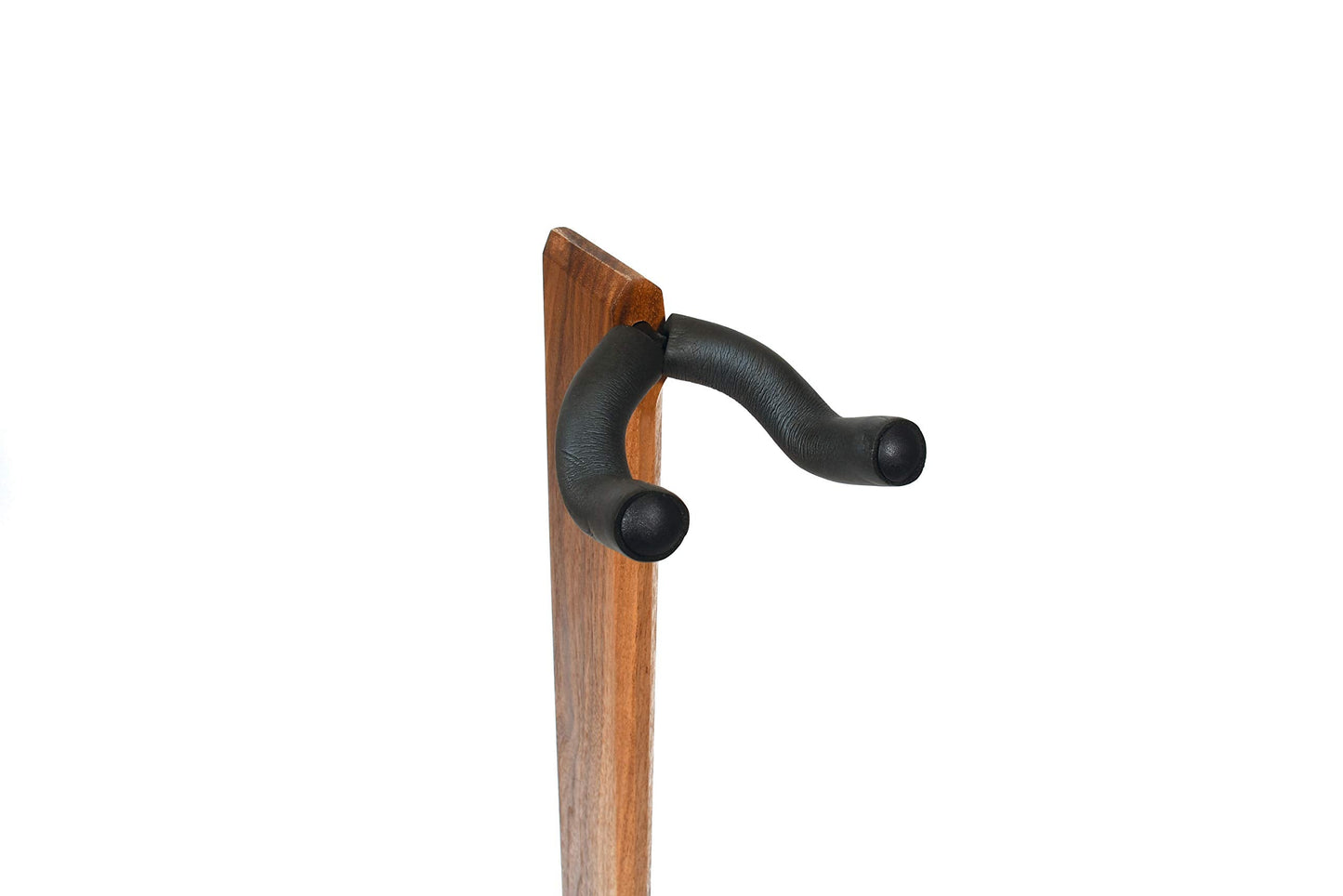 Ruach GS-5 Wooden Guitar Stand for Acoustic and Electric Guitar - Walnut Hardwood