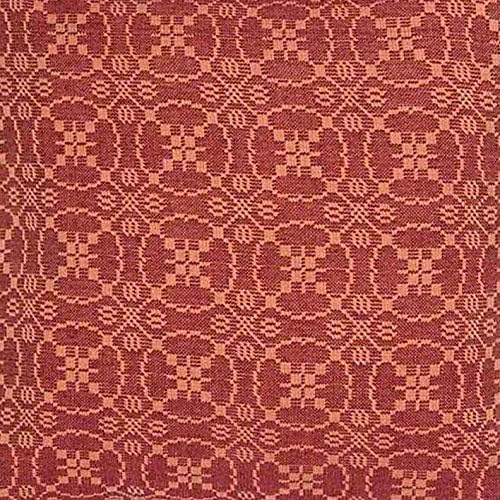 Marshfield Jacquard Woven Pillow Sham, Barn Red by Raghu