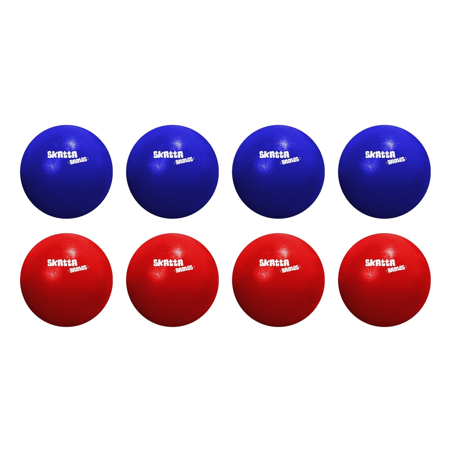 Skatta Games Skatta Ball Premium Yard Game Set - Outdoor Bocce and Shuffleboard Hybrid Lawn Play for Adults & Family - Weatherproof Backyard Beach Activity Kit with 2 Target Boards, 8 Rolling Balls