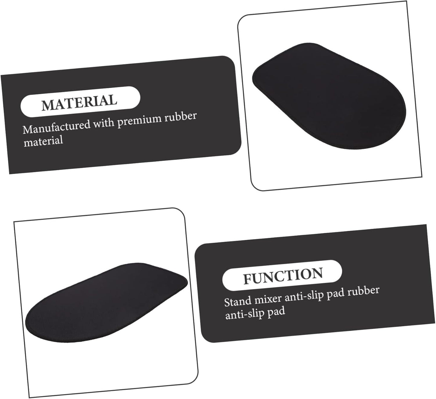 Zerodeko Non-slip Mat, Mixer Slider Mat for Stand Mixer, Countertop Appliance Slider for Blenders