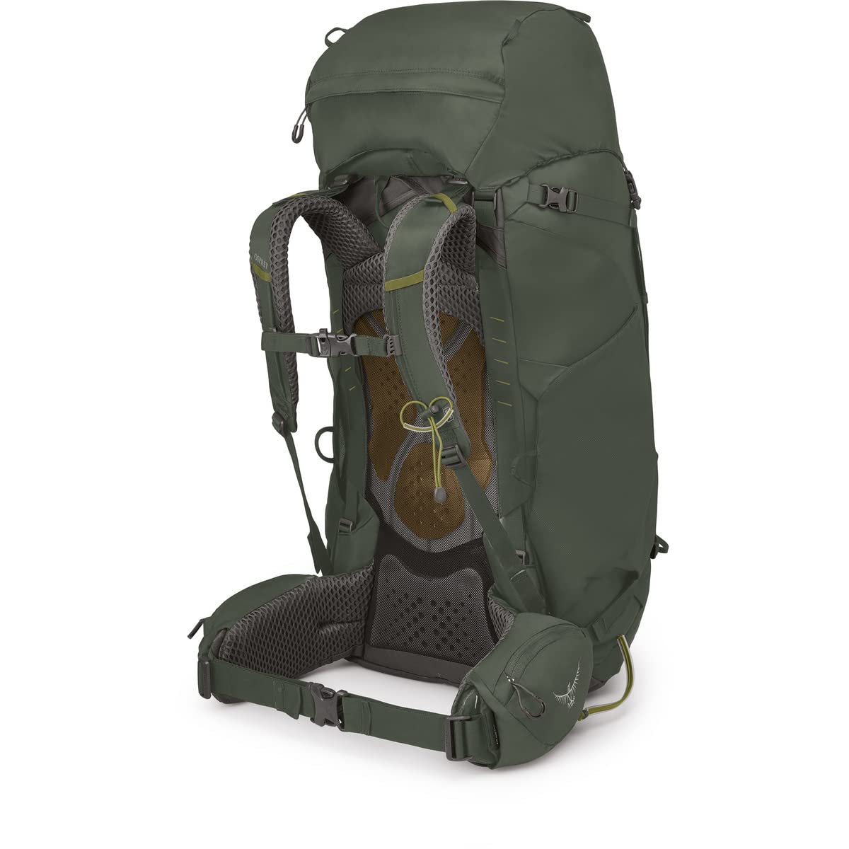 Osprey Kestrel 68L Men's Backpacking Backpack, Bonsai Green, S/M