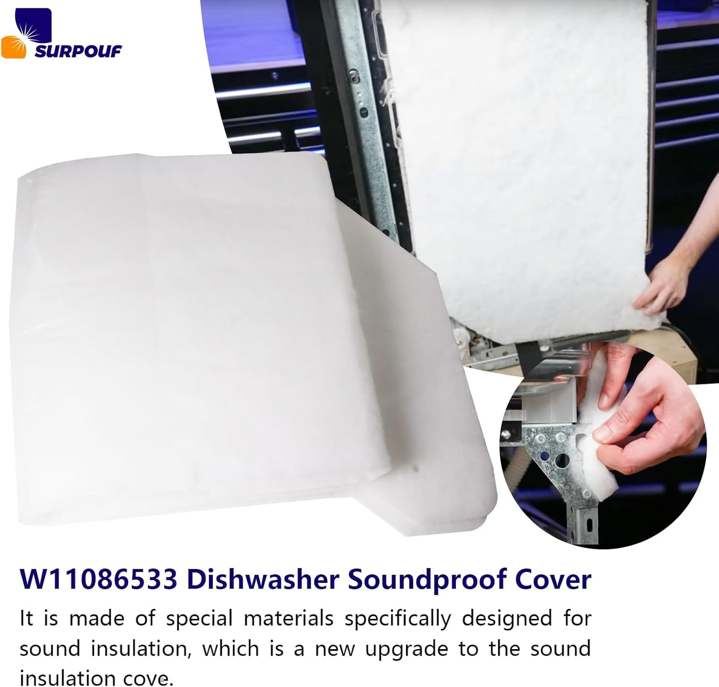 W11086533 Dishwasher Sound Shield