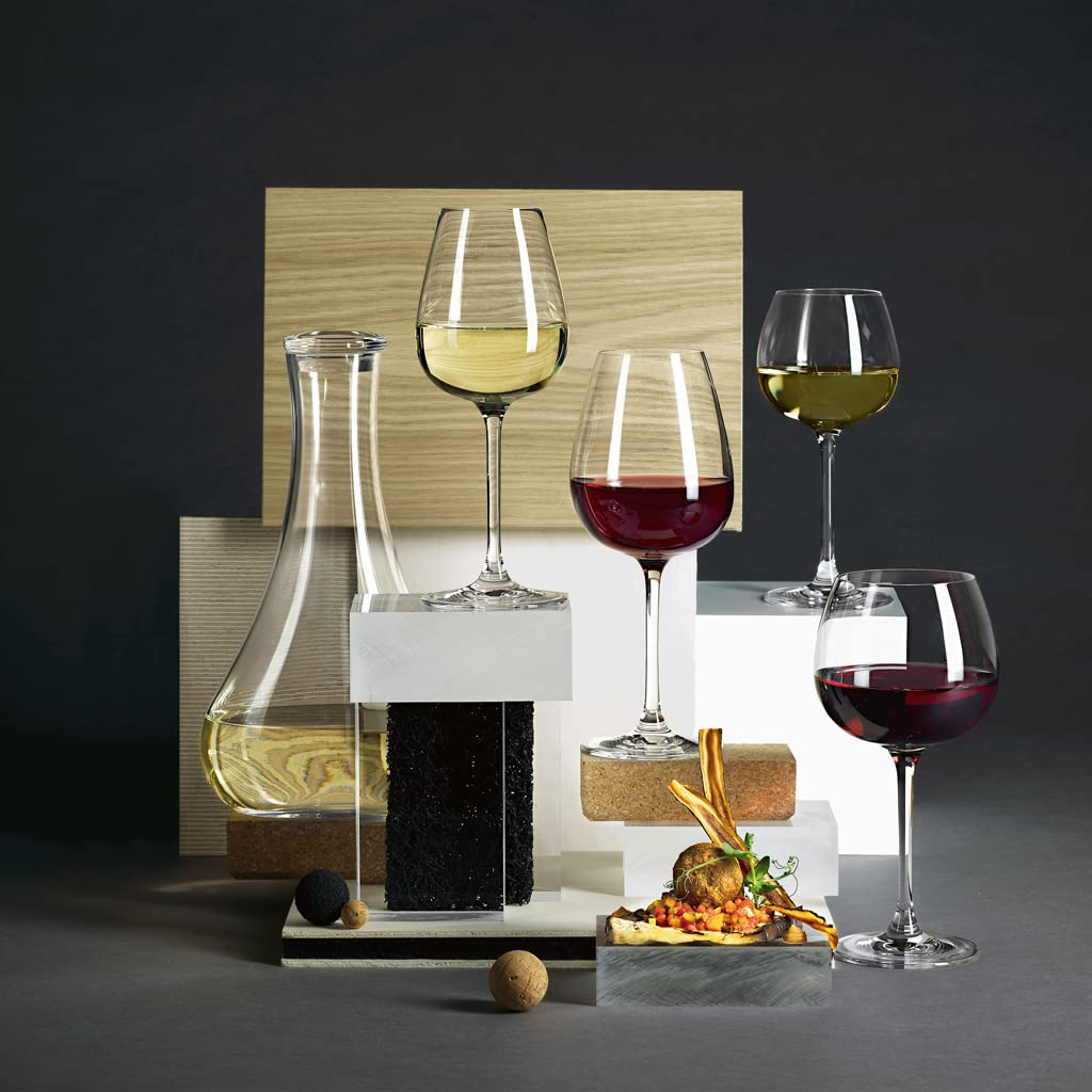 Villeroy & Boch Purismo Red Wine Glass Set of 4, 19.25 Ounces