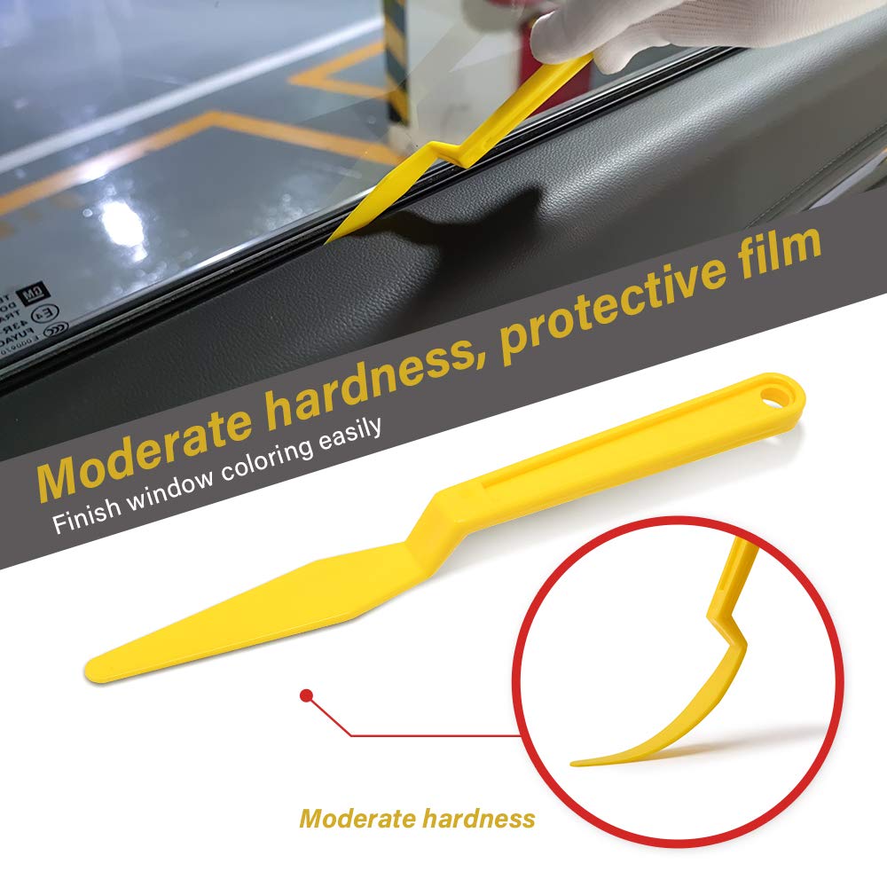 Vinyl Wrap Tool Kit for Car Wrapping, Window Tinting Film Application and PPF Installation, Includes 110V Heat Gun for Vinyl, Toolkit Bag, Micro Wrap Squeegee, Magnet Holder, Film Cutter, Scraper