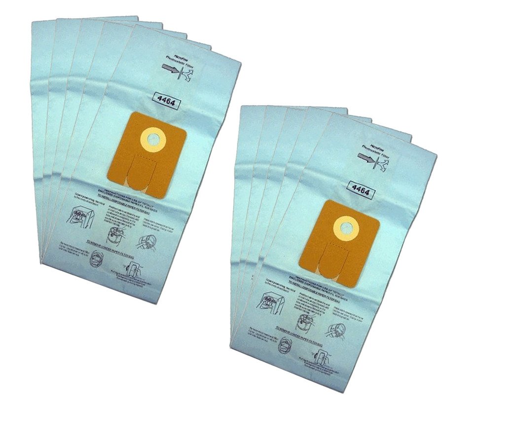 EnviroCare Replacement Vacuum Cleaner Dust Bags Compatible with MasterCraft 6 Gallon Vacuums 4464 10 bags