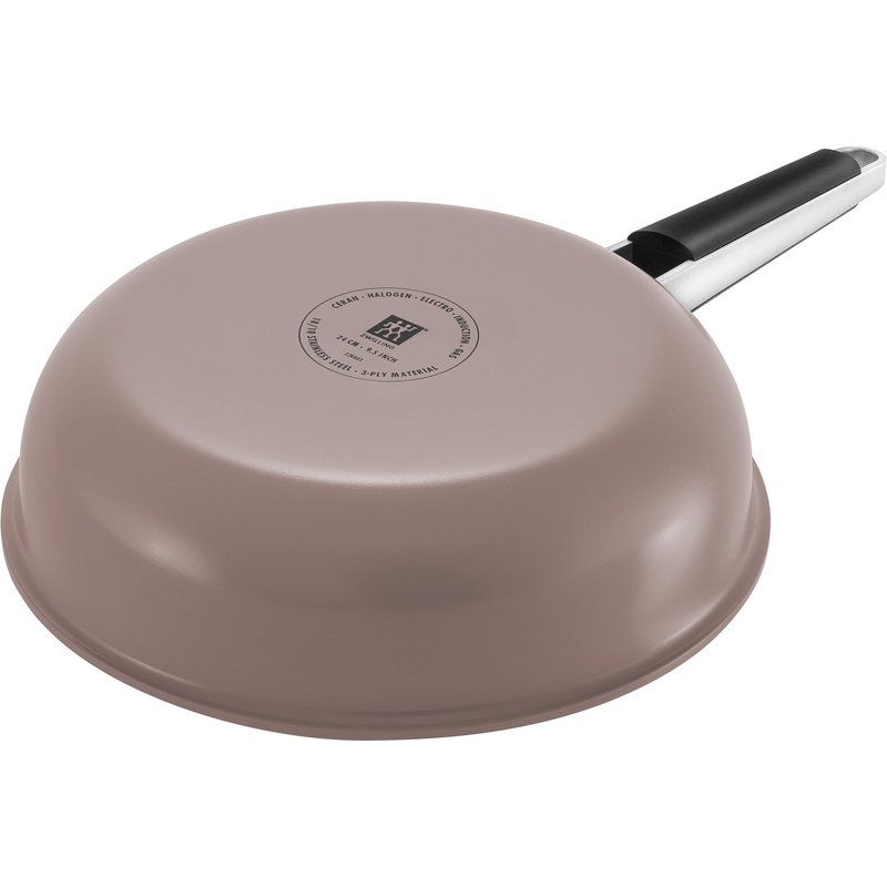ZWILLING Pure 9.5-inch Stainless Steel Fry Pan, Rose