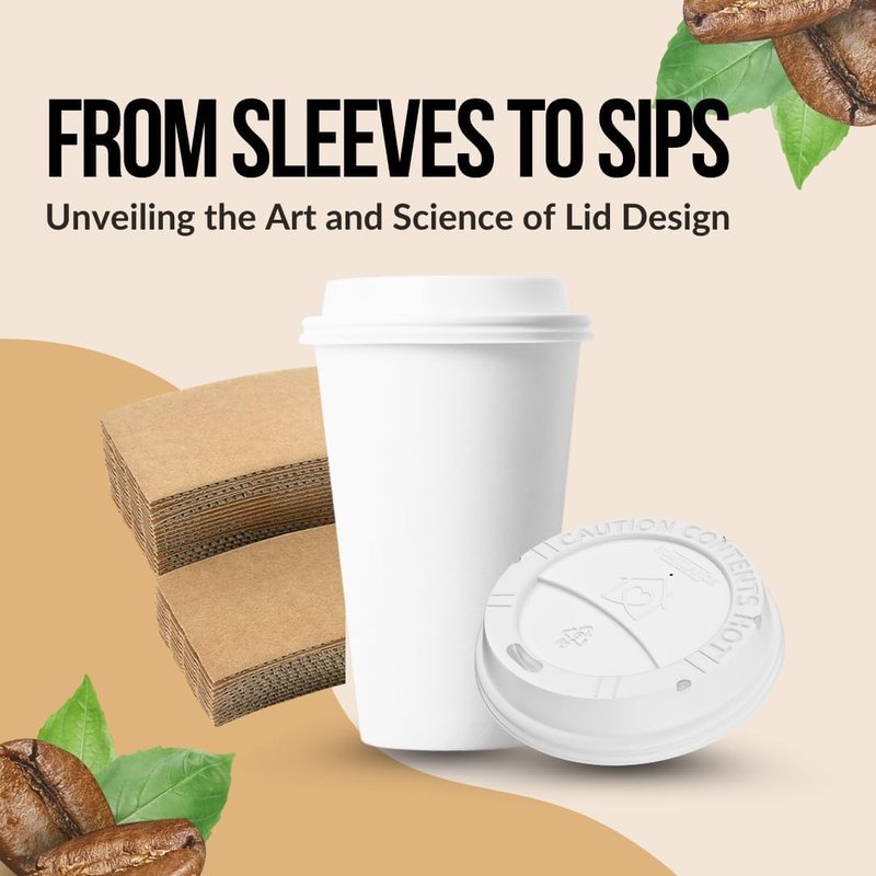 Pack Of 300, White Disposable Coffee Cup Lids, Coffee Cup Lids 10 oz 12 oz 16 oz 20 oz, Leak-Proof Plastic Coffee Lids, Heat-Resistant & Strong Hot Cup Lid For Coffe Cup For Everyday Convenience