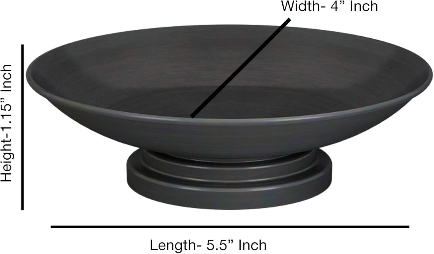 nu steel Bogart Bar Soap Dish & Tray, Oil Rubbed Bronze for Bathrooms, Kitchen Sinks, Countertops
