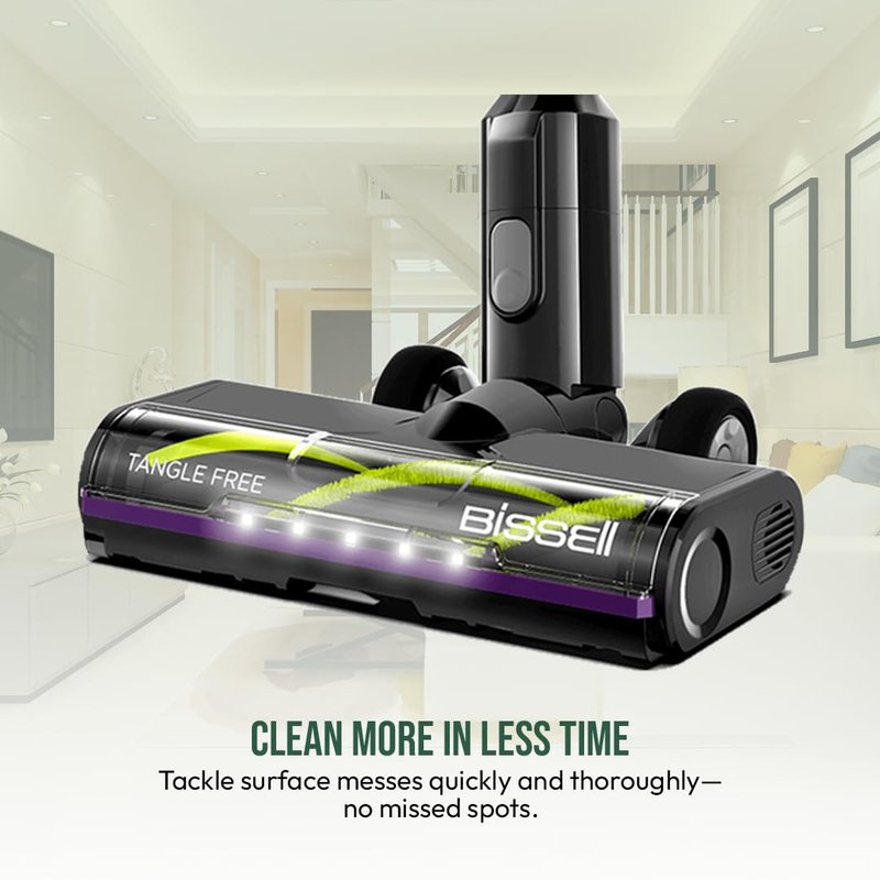 Selgo Replacement Nozzle LED & Brushroll for Bissell Cleanview XR Stick Vacuum Cleaners, Fits Models # 3789U, 3789, 3789X, 3797V, 3797, 3797W