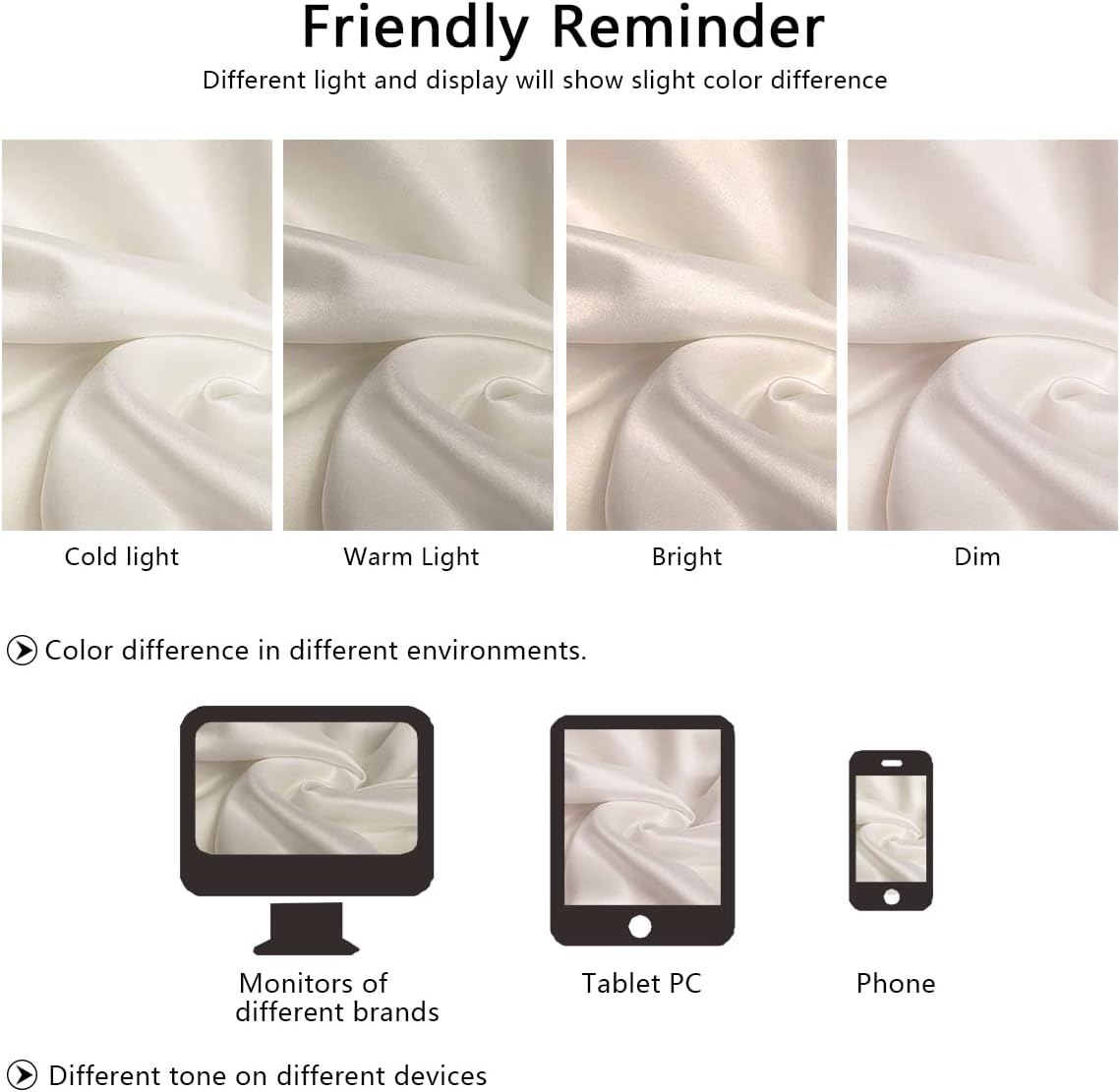 Skiennix Mulberry Silk Pillowcase - Anti-Acne Cooling Sleep | Standard Size, Champagne Color