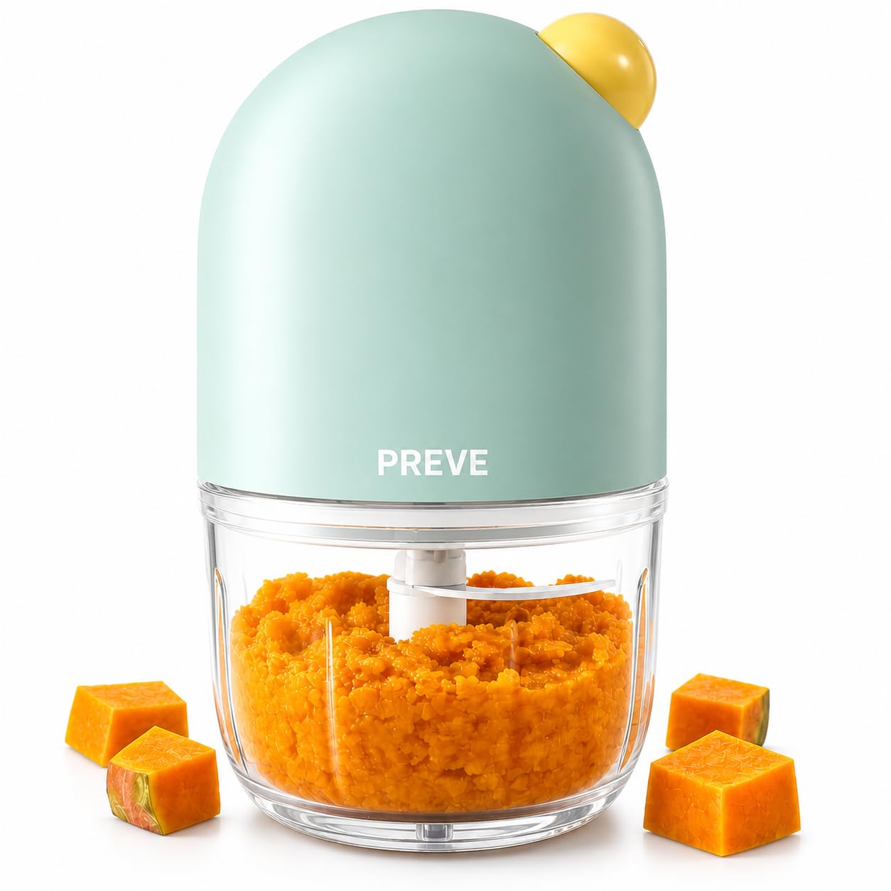 Baby Food Maker Electric, 300ML Baby Food Processor with 150W Motor, Baby Puree Blender, Mini Food Chopper, BPA-Free, Baby Essentials