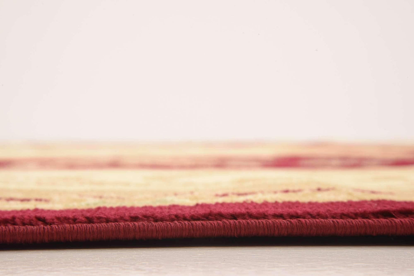 Unique Loom Versailles Collection Traditional Classic Floral Motif Area Rug (8' 0 x 11' 4 Rectangular, Burgundy/ Ivory)