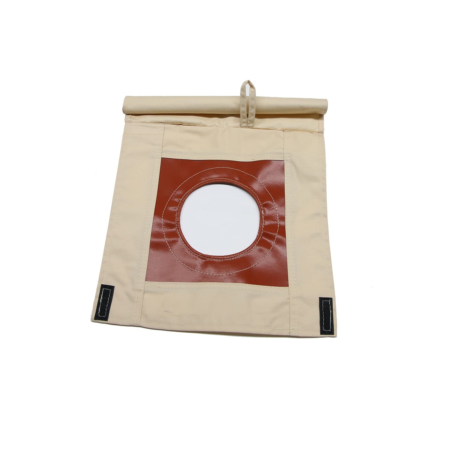 WINTENT Waterproof Top Tarp with Stove Jack for 3M 4M 5M 6M 7M Cotton Canvas Bell Tent Glamping Yurt Tent for Camping