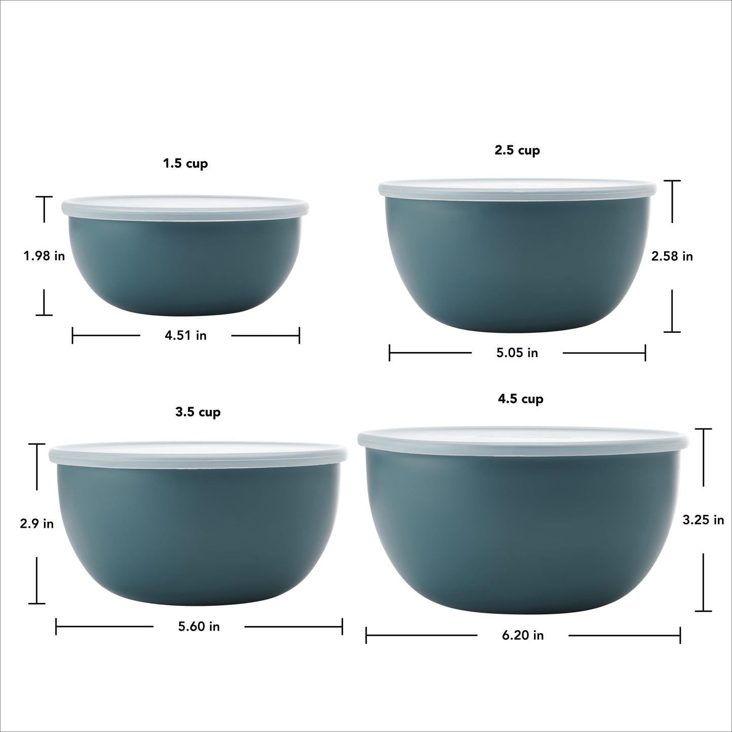KitchenAid Prep Bowls with Lids