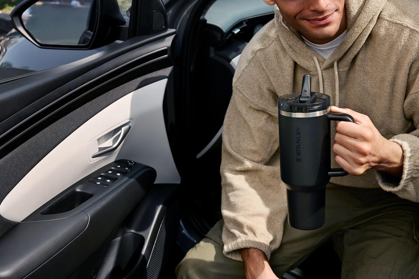 STANLEY Quencher ProTour 20 oz Tumbler - Leakproof Lid, Built-In Straw & Handle | Insulated Stainless Steel | BPA-Free | Cobalt