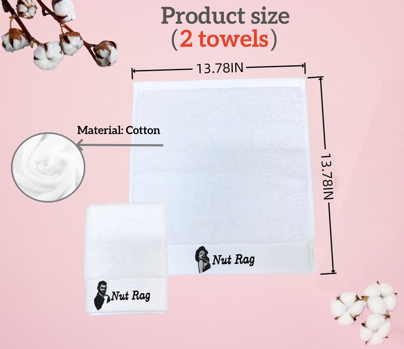 Carastora Funny Towels are the for Couples, Friends, or Special Occasions. They Make Unique Gifts for Anniversaries and Valentine's Day. Durable Everyday Bathroom Essentials, 2-Pack