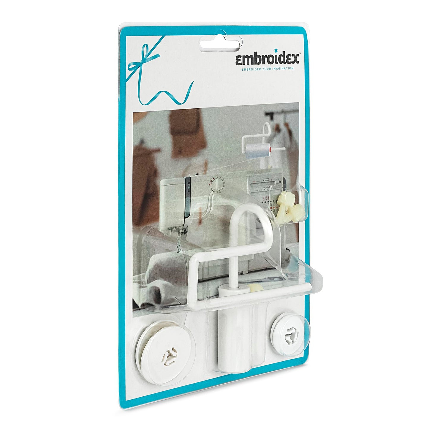 Embroidex Thread Easy Spool Pin Adapter Universal Spool Holder Thread Stand for Sewing Machine, Quilting and Embroidery Machines Great for Metallic Thread