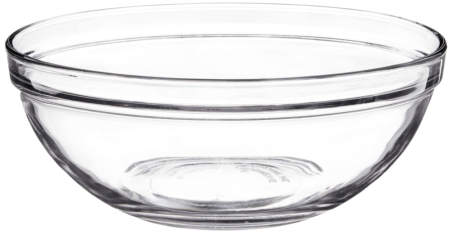 Anchor Hocking 10 Piece Mixing Bowl Set, Nesting Serving Bowls & Mixing Bowls (1 oz, 2 oz, 4 oz, 6 oz, 10 oz, 16 oz, 1 Qt, 1.5 Qt, 2.5 Qt, 3.5 Qt)