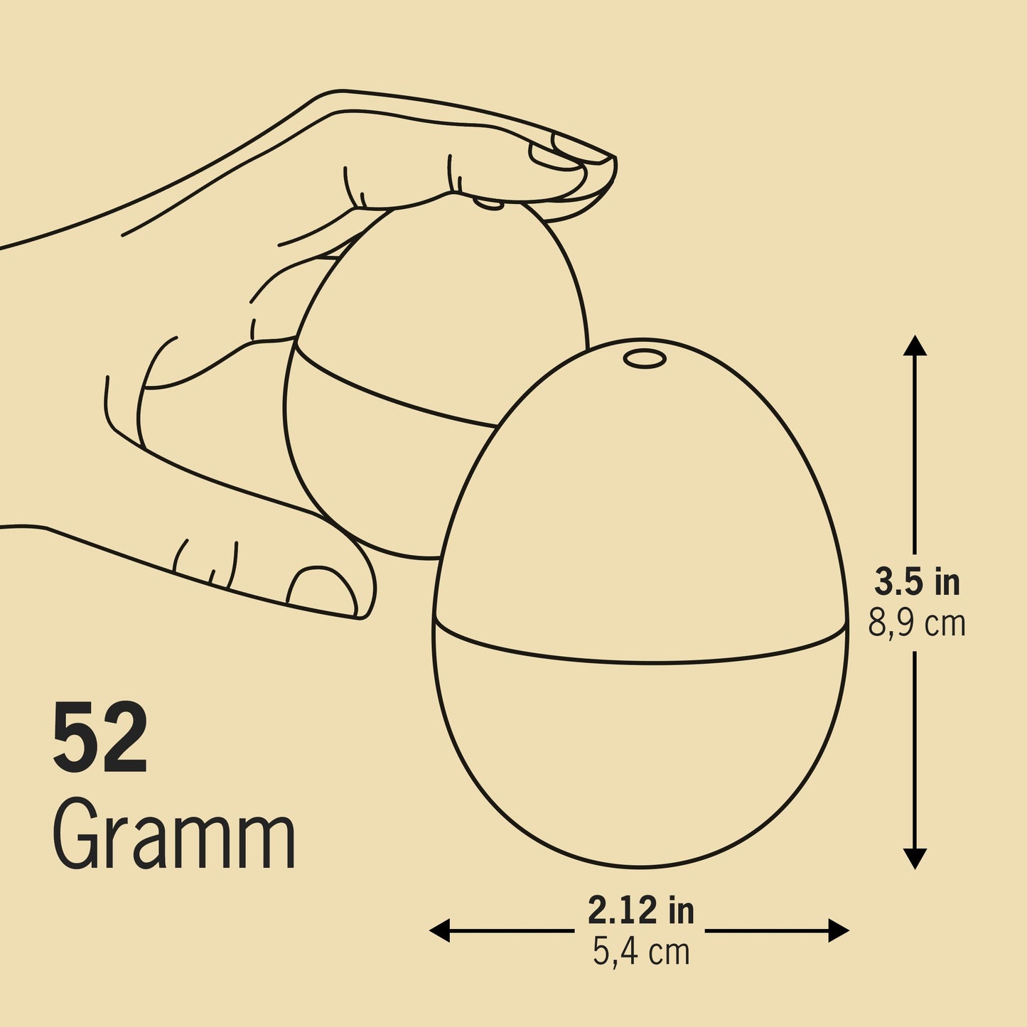 Circles Beepegg – Egg Timer for Boiling Eggs – Musical Egg Cooker for Soft, Medium, Hard Boiled Eggs – Food Safe – Singing Floating Egg Timer – Egg Cooker for 3 Levels of Doneness - Brainstream