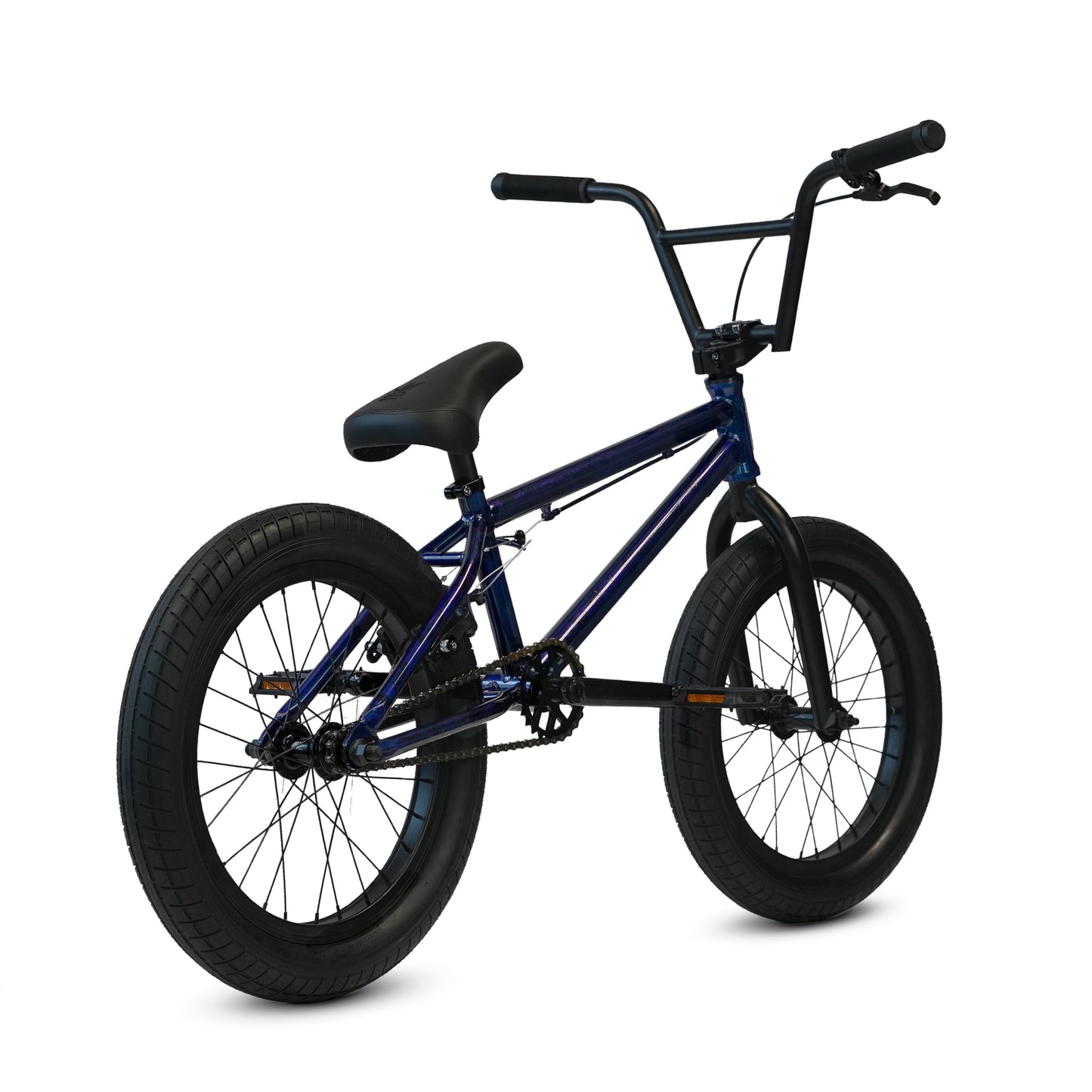 Elite BMX Freestyle Bike, Durable Steel Frame, Available in 16", 18", and 20" Sizes. New Sizes 26" and 29" BMX Bicycles. (PW - Blue, 16")