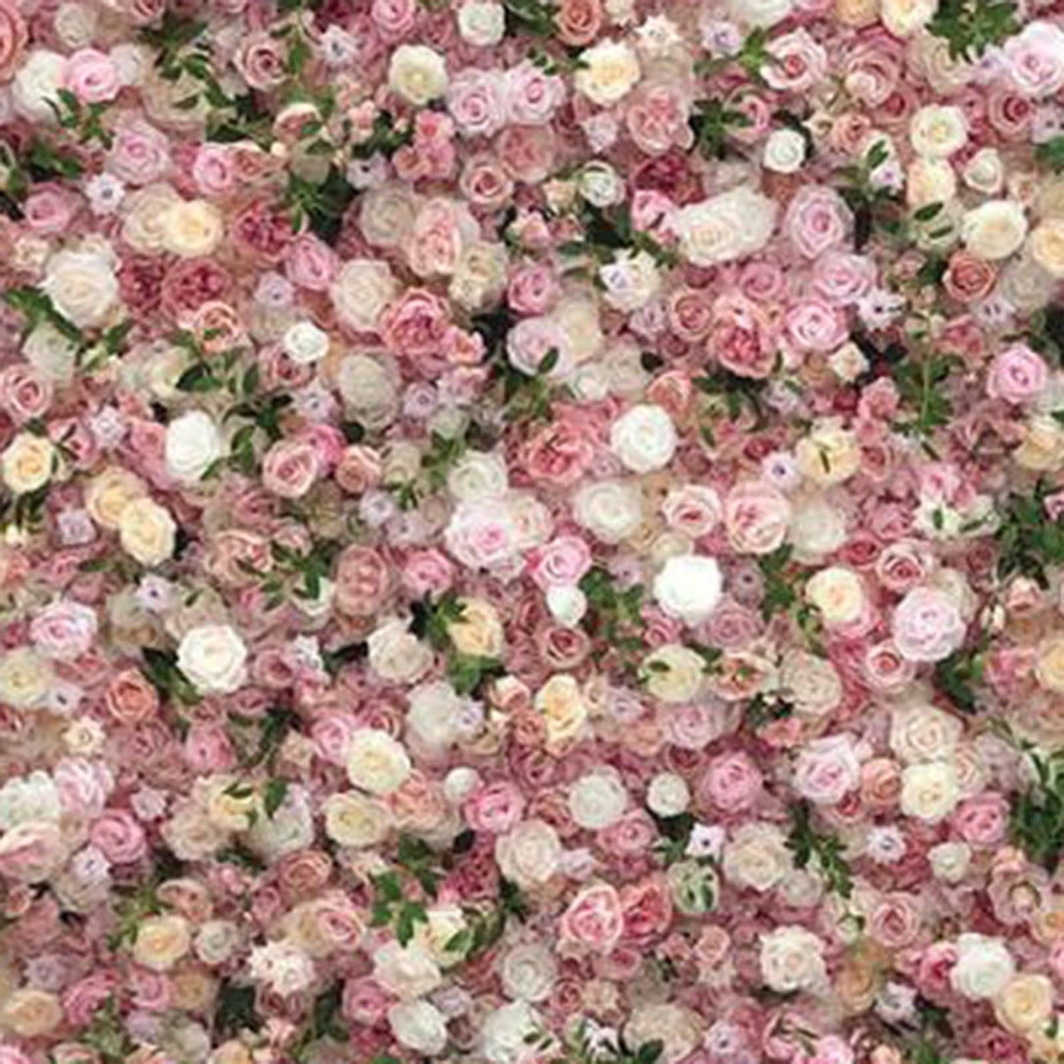 JIIPOREGJ Handmade Romantic Pink Flowers with Green Wall Large Artificial Flower Wall Backdrop Panels,Rose Wedding Backdrop 3D Floral Wall Fabric Flower Wall for Party B,One Color,2m*2m/6.56 * 6.56FT