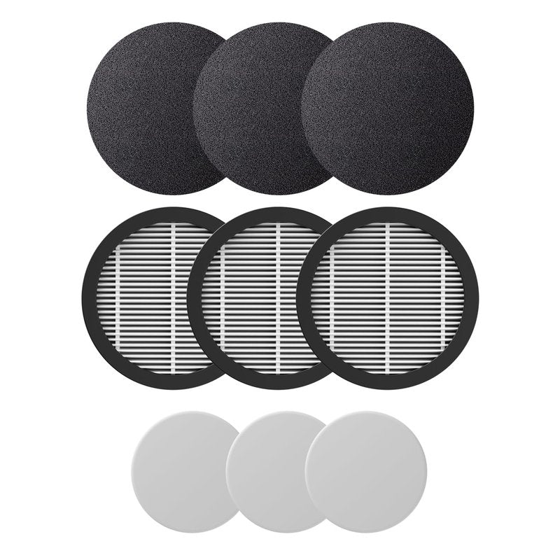 Fieety Ultra 10 Vacuum Cleaner Accessories - Hepa filter + sponge + aromatherapy tablet
