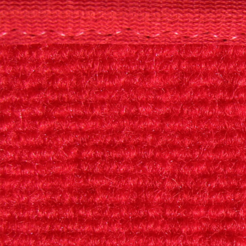 House, Home and More Red Carpet Aisle Runner - 4 Ft x 30 Ft - Real Carpet, Bound Edges, Low Pile Height, Stain Resistant, Event Runway Rug for Wedding, Hollywood Movie Award Ceremony Party Decoration